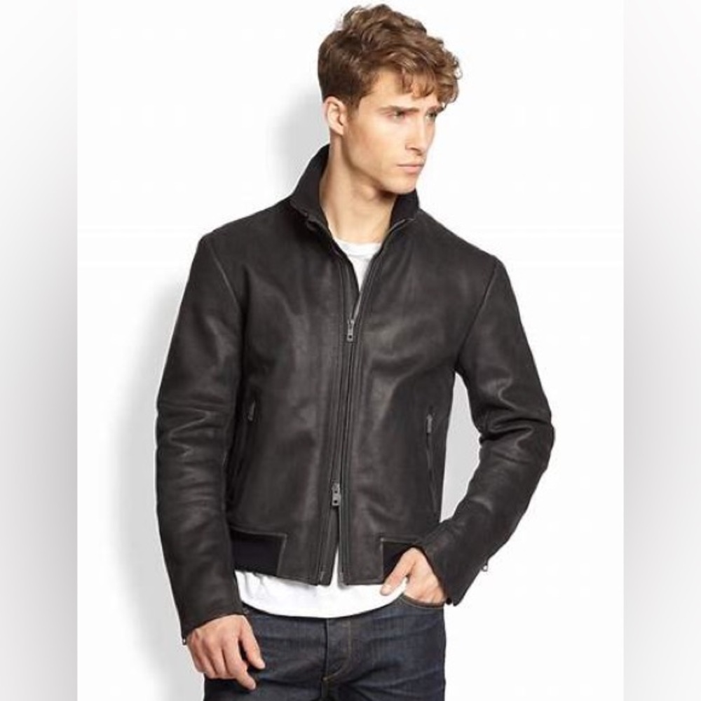 Rag and bone Seth leather jacket